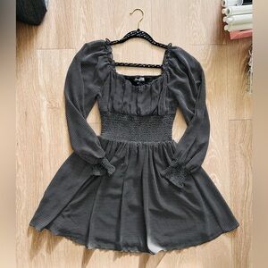 Frenchi Black and White Polka Dot Blouse